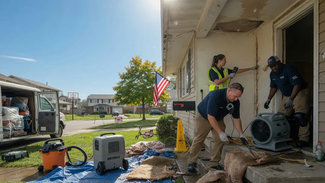 Water Damage Restoration in Caledonia, IL near me
